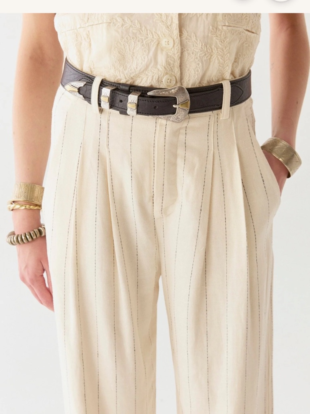 NEW Maison Hotel ANGIE BELT Honky Tonk XS Black - Picture 2 of 3